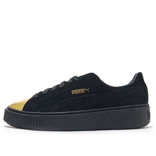 (WMNS) PUMA Suede Platform 'Gold' 362222-02