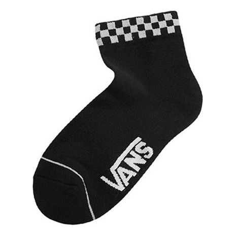 Vans Peek-A-Check Crew Socks 'Black White' VN0A3Z92BLK