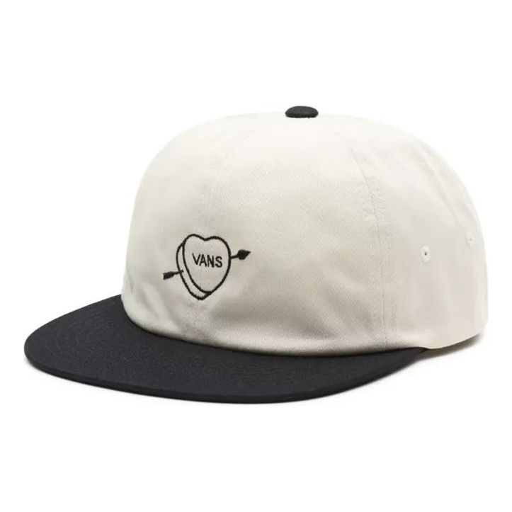 Vans Valentines Jockey Hat 'White Black' VN0A542ZZ5P