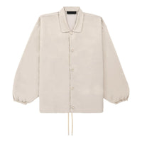 Fear of God Essentials FW23 Coaches Jacket 'Silver Cloud' 202BT232012F