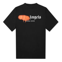 Palm Angels SS21 Hong Kong Sprayed Logo T-shirt 'Black' PMAA001S21JER0411020