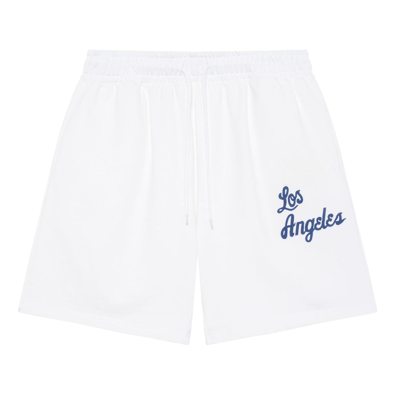 Mitchell & Ness x NBA Los Angeles Lakers Small Logo Shorts 'White' MNJYSSS23114-WHITE
