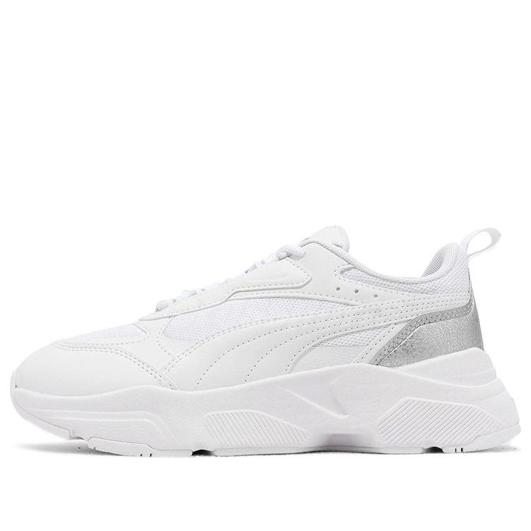 (WMNS) PUMA Cassia 'Distressed - White Silver' 387645-02