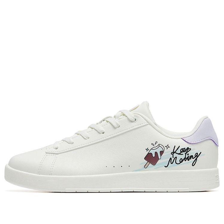 (WMNS) ANTA Life Series Sneakers 'White Purple' 122228065S-1