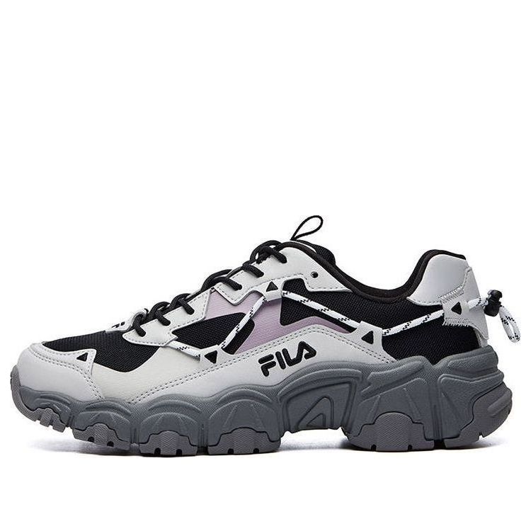 (WMNS) FILA Fluid Low Tops Sports Shoe Black Gray F12W114111FBA