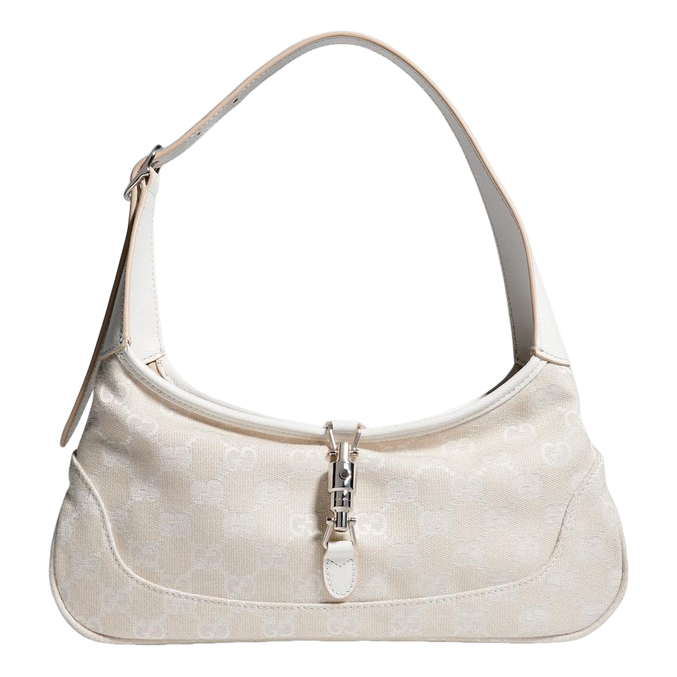 (WMNS) Gucci Jackie Slim Medium Shoulder Bag 'White' 863137-FAFV4-9551