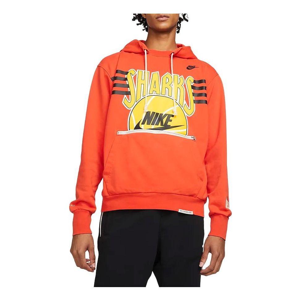 Nike Dri-FIT Standard Issue Logo Habanero red FB9030-634