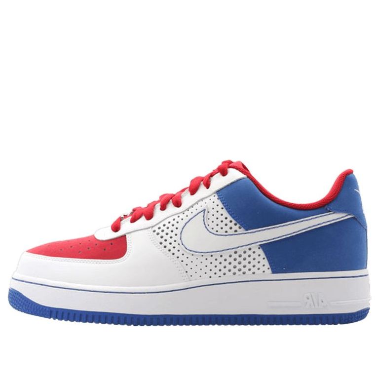 Nike Air Force 1 '07 'White Varsity Royal Red' 315122-113