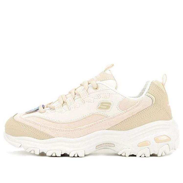 (WMNS) Skechers D'Lites 1.0 Shoes GS White 149906-NTW