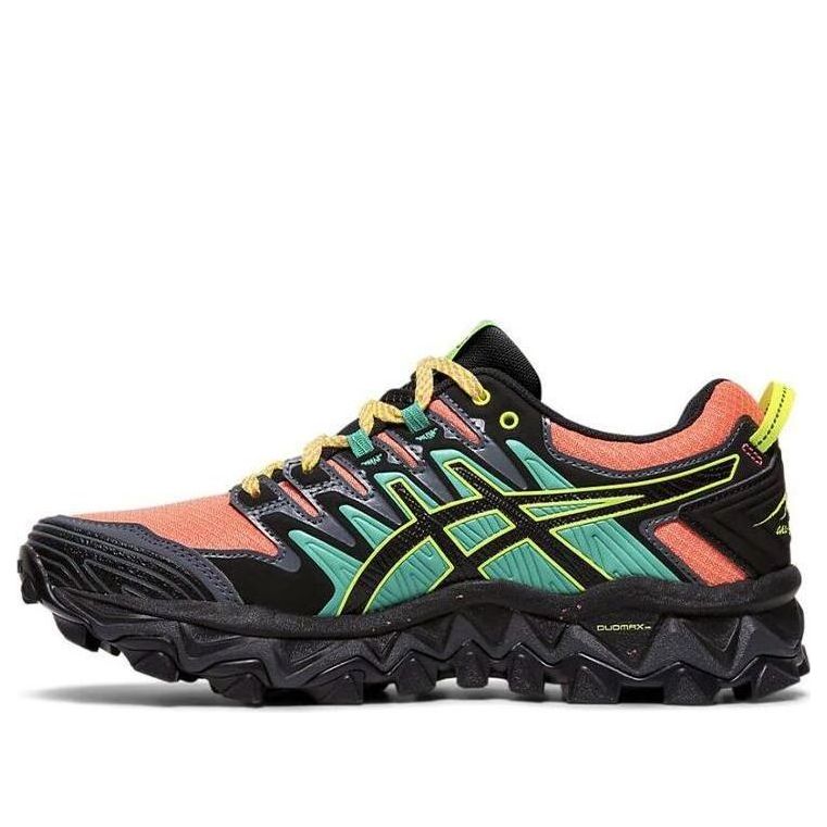(WMNS) ASICS Gel-FujiTrabuco 7 'Sun Coral Black' 1012A180-700
