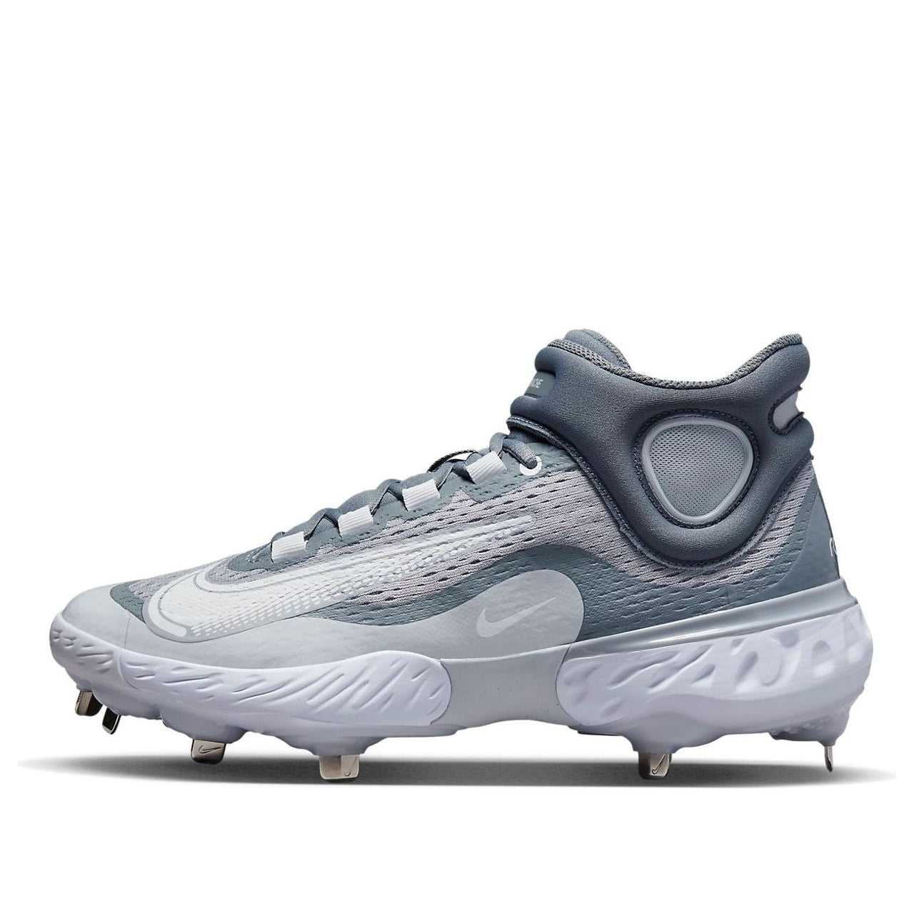Nike Alpha Huarache Elite 4 Mid 'Wolf Grey White' DJ6520-012