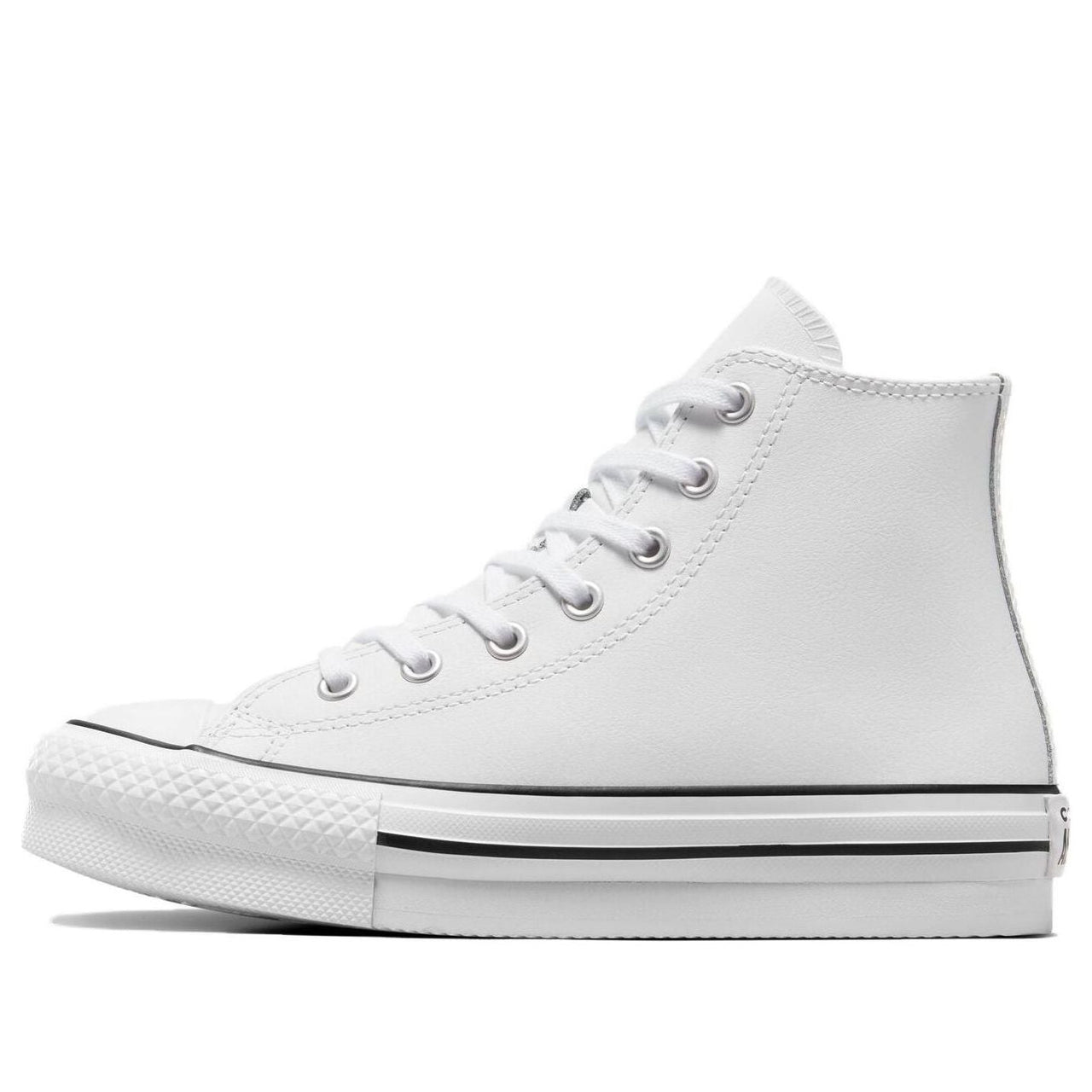 (PS) Converse Chuck Taylor All Star EVA Lift Platform Leather High Top 'White' A01016C