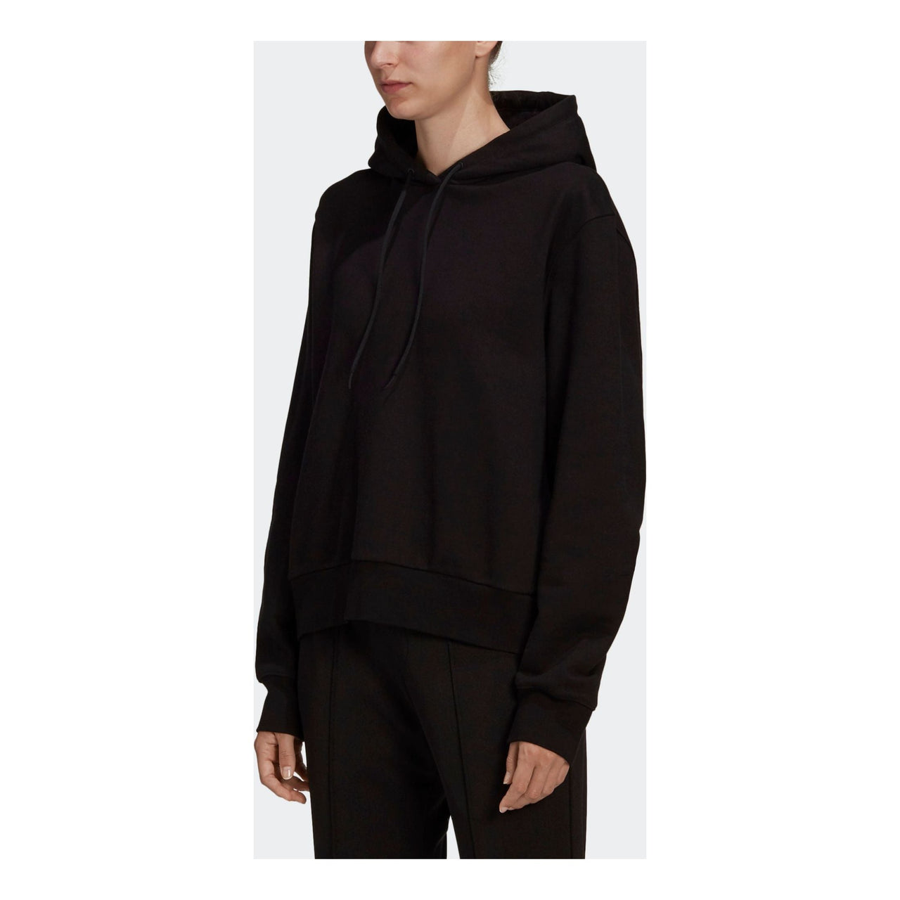 (WMNS) Y-3 Photo Printing Long Sleeves Hoodie Black GK4401