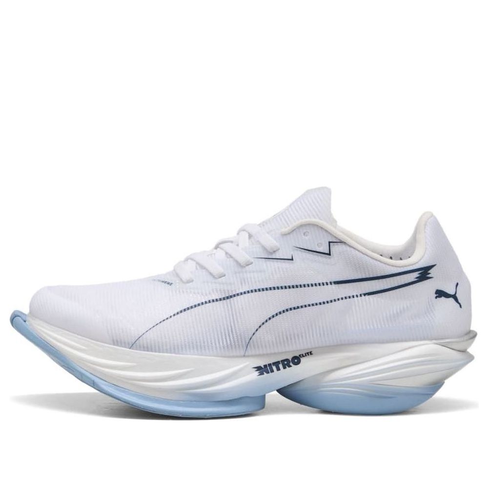 (WMNS) PUMA Fast-R Nitro Elite 3 'White Chambray Blue' 312061-11