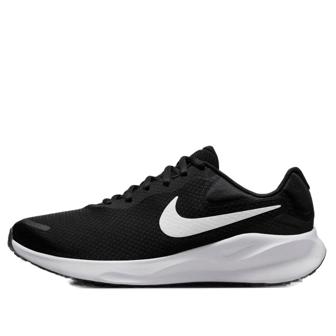(WMNS) Nike Revolution 7 Wide 'Black White' FZ6829-001