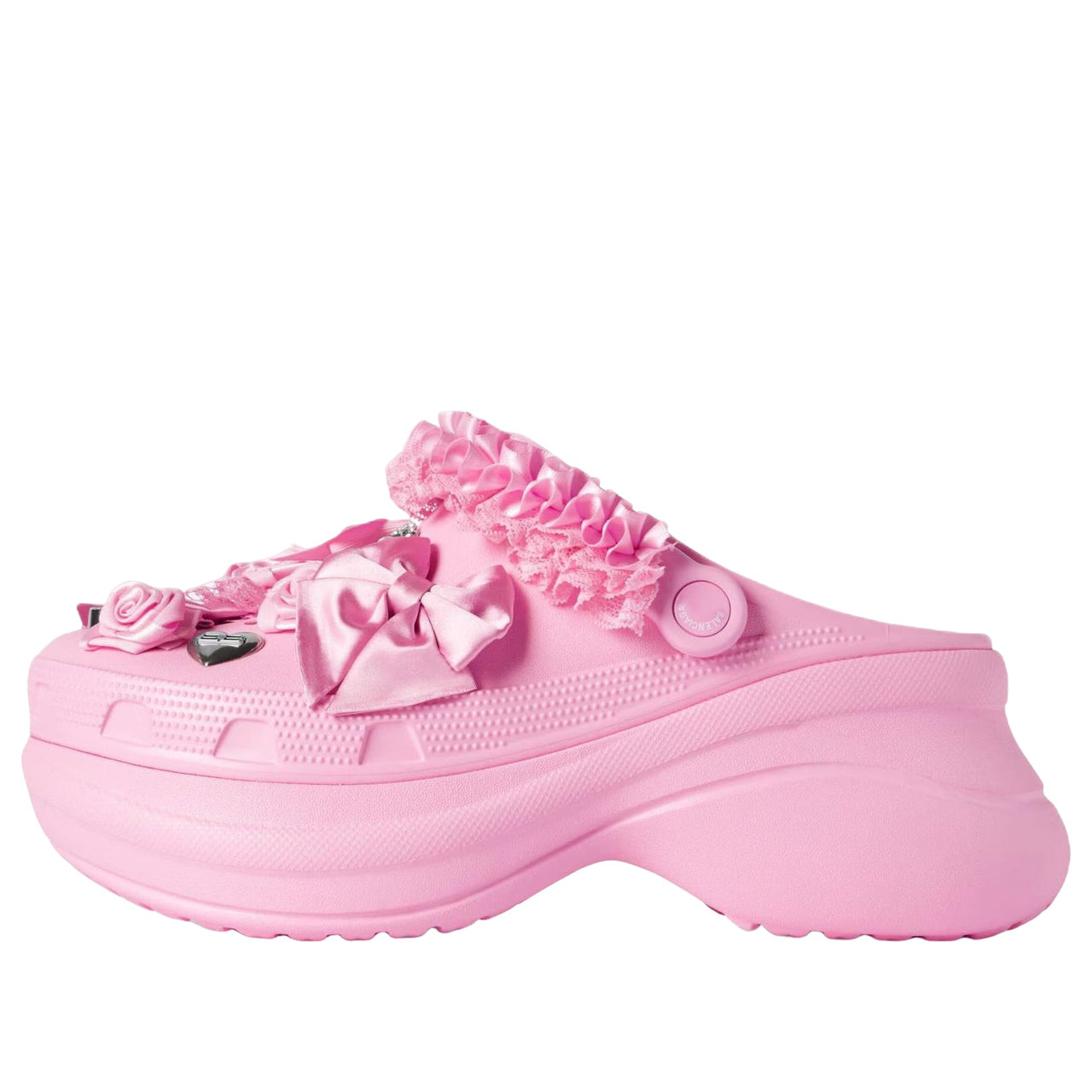 (WMNS) Balenciaga x Crocs Mule Jibbitz 'Light Pink' 720762W0FPA5108