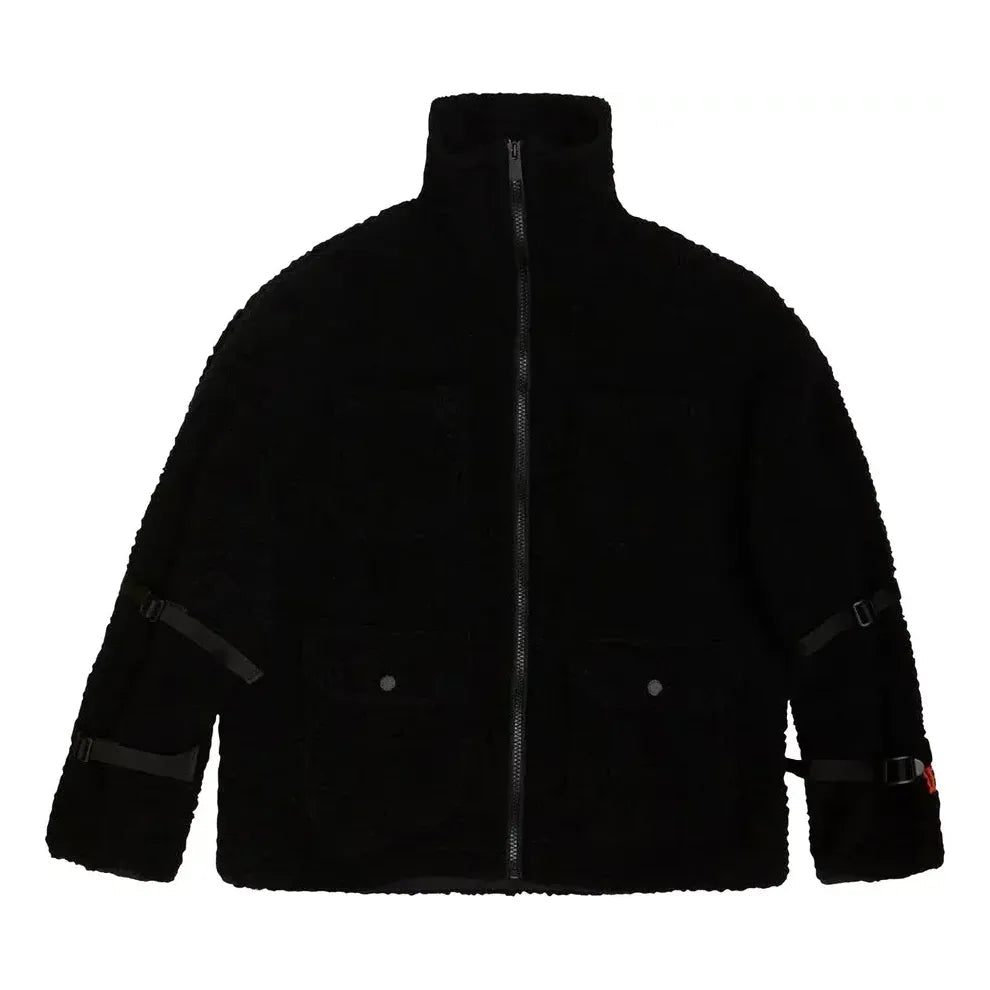 HERON PRESTON Polar Fleece Jacket 'Black' HMEA067F21FAB0011000