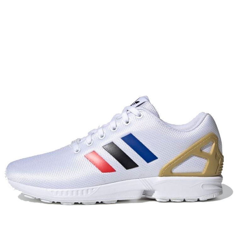 adidas ZX Flux 'Cloud White Black Royal Red' FV7918