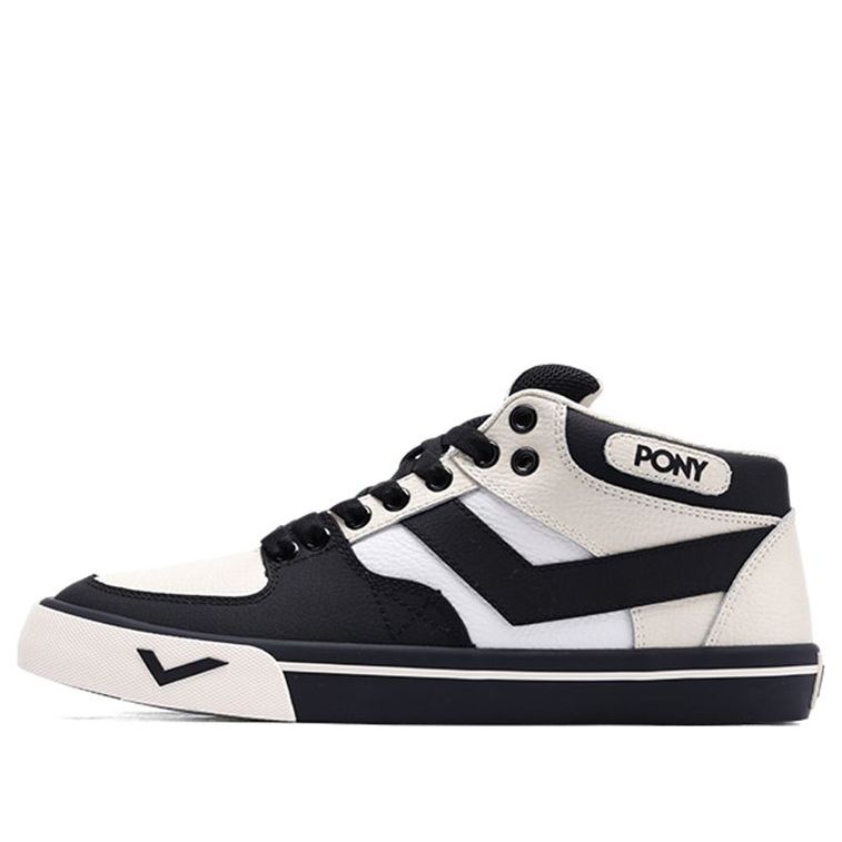 PONY Atop Skateboarding 'White Black' 03M1AT08BE