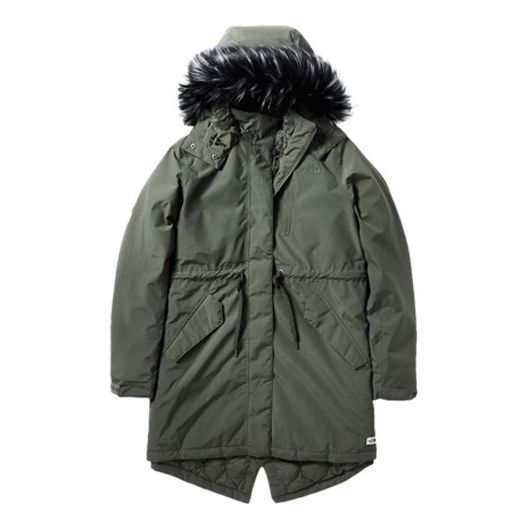 (WMNS) THE NORTH FACE Knee Length Coats 'Green' 3VV2-21L