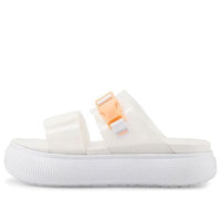 (WMNS) PUMA Suede Mayu Pop Sandal 'White Fizzy Melon' 384433-02