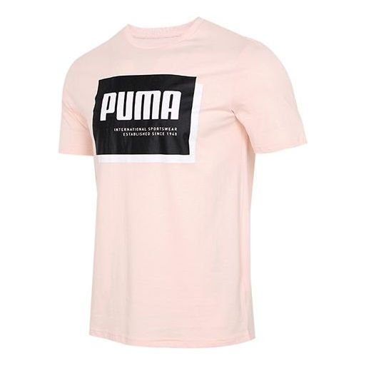 PUMA Summer Court Graphic T-Shirt 'Pink' 845864-27