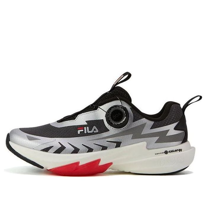 (GS) FILA Boa Athletic Shoes 'Black Silver' K15B312401FDA