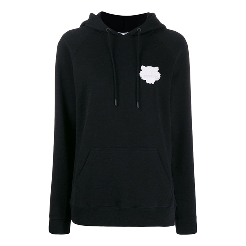 (WMNS) KENZO hooded Pullover Long Sleeves Hoodie Black F962SW762982-99