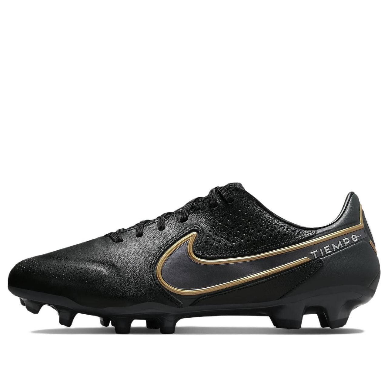 Nike Tiempo Legend 9 Pro FG 'Black Metallic Gold' DA1175-007