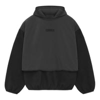 Fear of God Essentials SS24 Nylon Fleece Hoodie 'Black' 202SU244320F
