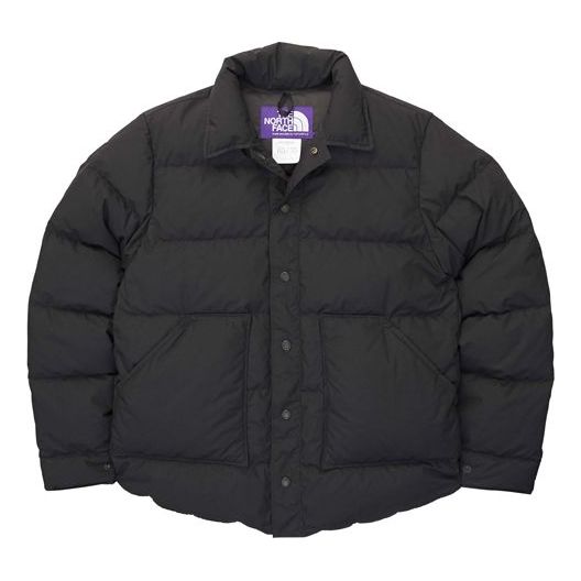 THE NORTH FACE PURPLE LABEL Midweight 65/35 Stuffed Shirt Jacket TNF Unisex Black ND2962N-K
