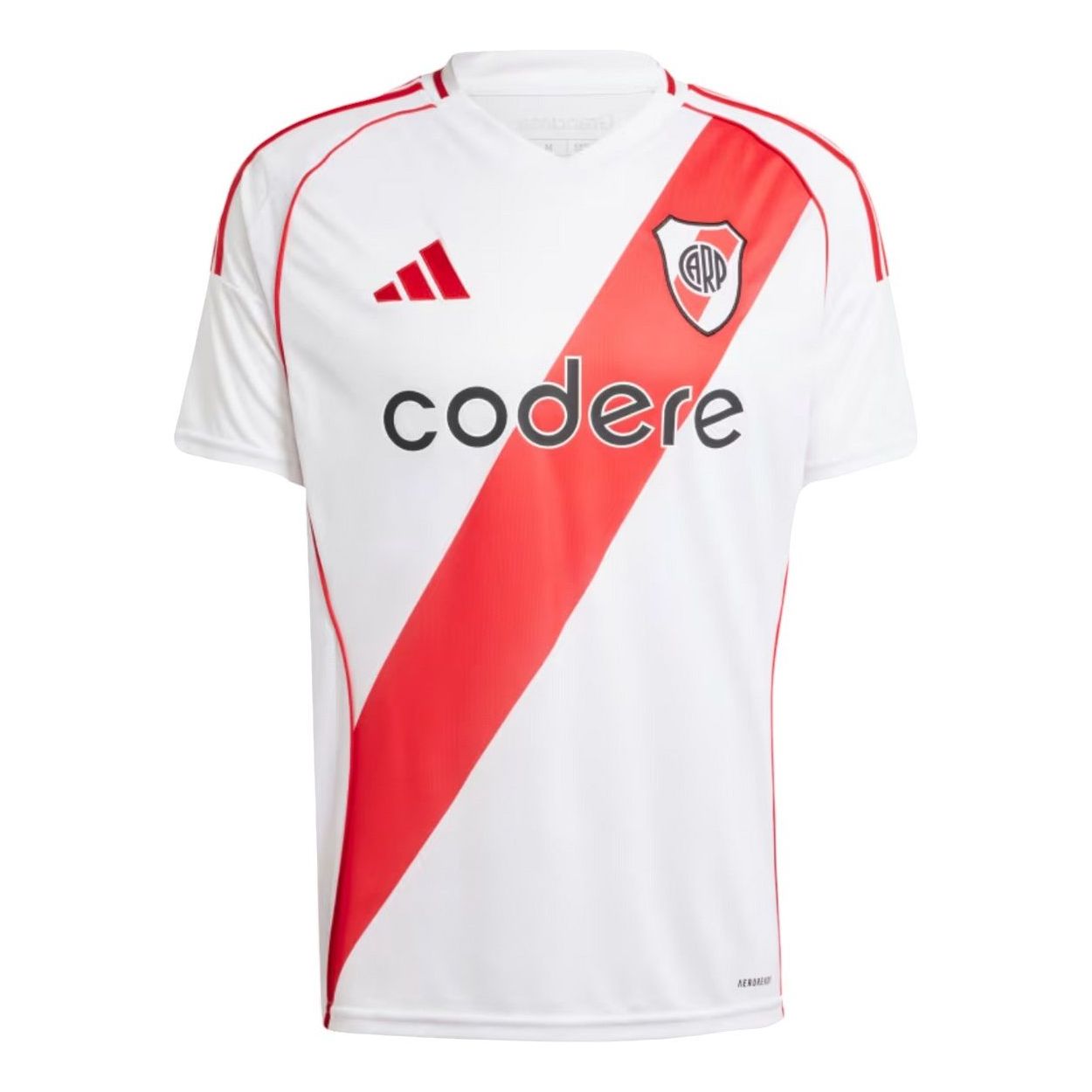 adidas Club River Plate 24/25 Home Jersey 'White Red' IX5098