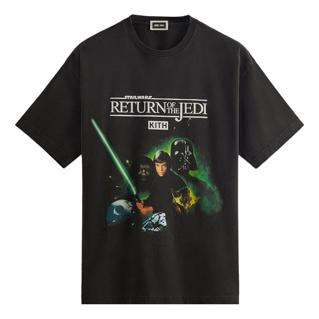 KITH x Star Wars Luke Poster Vintage Tee 'Black' KHM031029-001