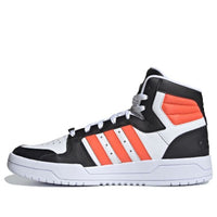 adidas Entrap Mid Shoes 'White Black Orange' H01542