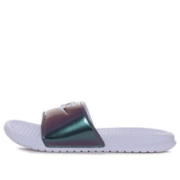 (WMNS) Nike Benassi JDI Print 'Purple White' 618919-107
