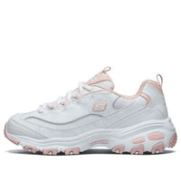(WMNS) Skechers D'lites 1.0 GS Pink/White 66666214-WPK