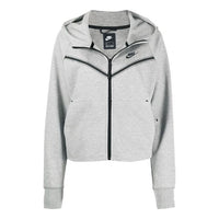 (WMNS) Nike Tech Fleece Windrunner Hooded Jacket Grey Gray CW4298-063