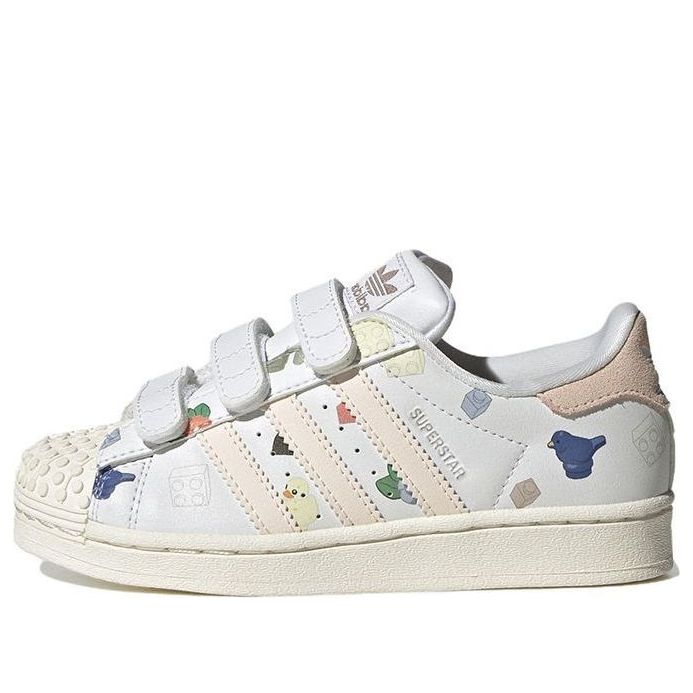 (GS) LEGO x adidas Superstar CF 'Bricks And Figurine White Wonder Quartz' IF2202