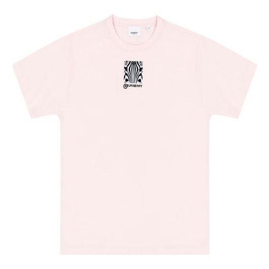Burberry SS21 Printing Short Sleeve Pink 80323941