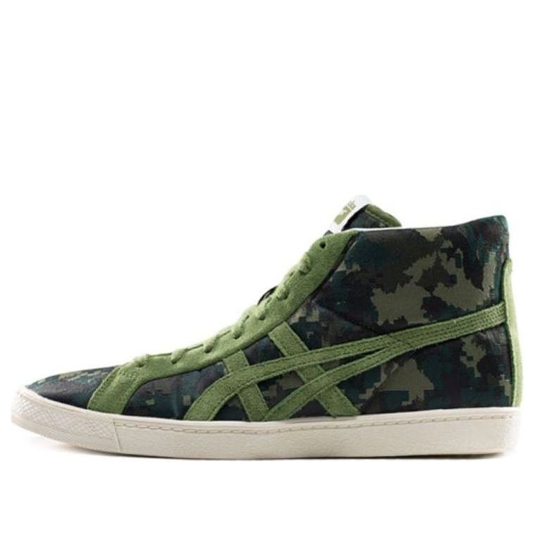 Onitsuka Tiger Fabre High Top Sneakers Olive D6K0N-0086