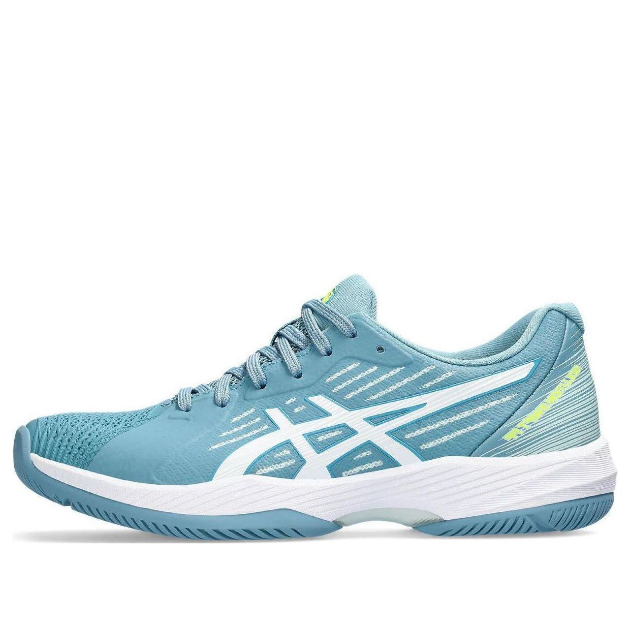 (WMNS) ASICS Solution Swift FF 'Gris Blue' 1042A197-402