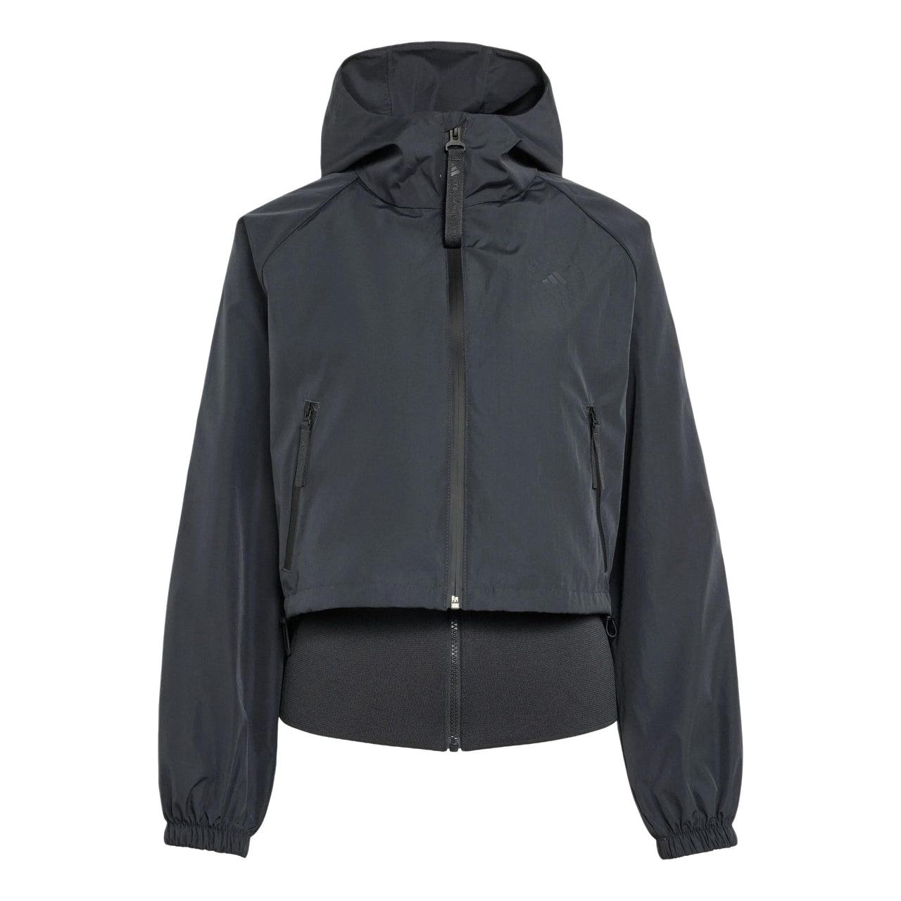 (WMNS) adidas x Stella McCartney Track Jacket Asia Sizing 'Carbon' KR6262
