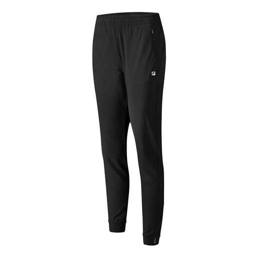 (WMNS) FILA Athletics Knitting Trousers Black A11W021611F-BK