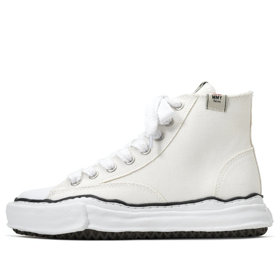Maison MIHARA YASUHIRO PETERSON OG Sole Canvas High-top Sneaker 'White' A01FW701-WHT
