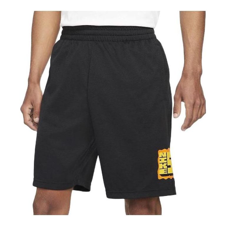 Men's Nike Minimalistic Alphabet Printing Casual Loose Sports Shorts Black DA4200-010