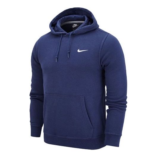 Nike Club Swoosh Small Logo Solid Color Drawstring Blue 916271-410
