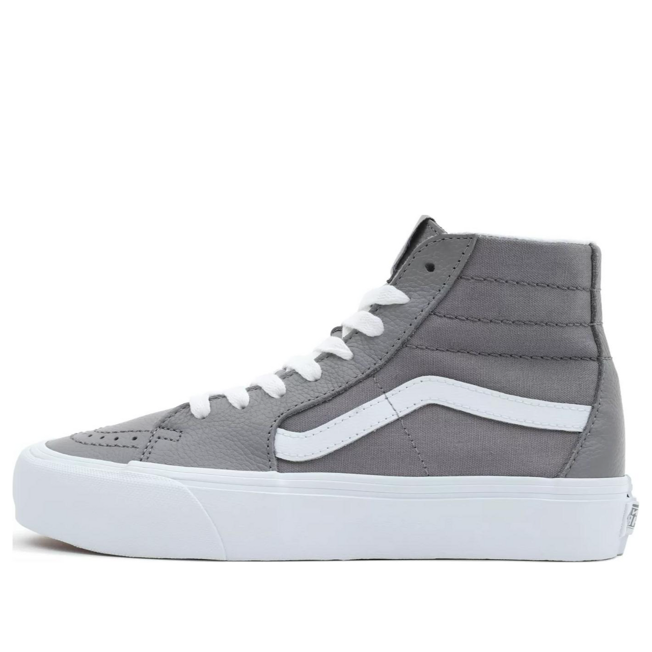 (WMNS) Vans Suede SK8-Hi Tapered VR3 Shoes 'Grey White' VN0009Q0BGF