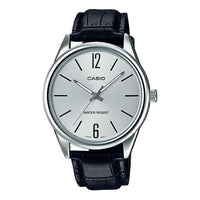CASIO Vintage Belt QuartzWatch White Men's Waterproof Mens Black Analog MTP-V005L-7B