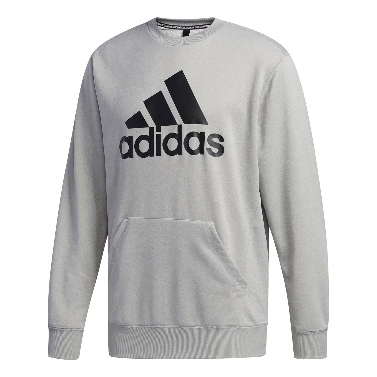 Men's adidas MH SW Crew 20 Logo Sports Gray FM5343