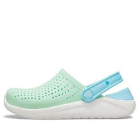 (GS) Crocs LiteRide Clogs 'Neo Mint White' 205964-3TM